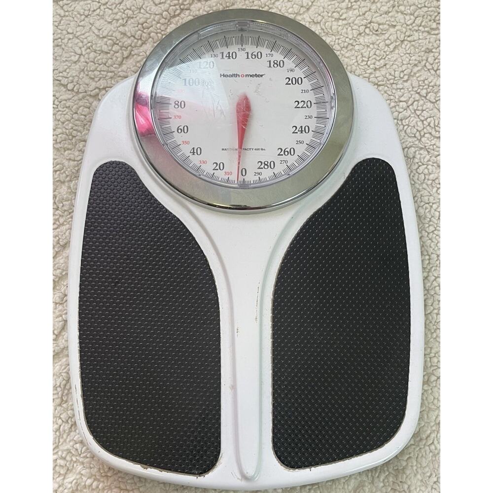 Health o Meter Floor Scale Model HAB 145KD-41 -400 LB Capacity large foot pads